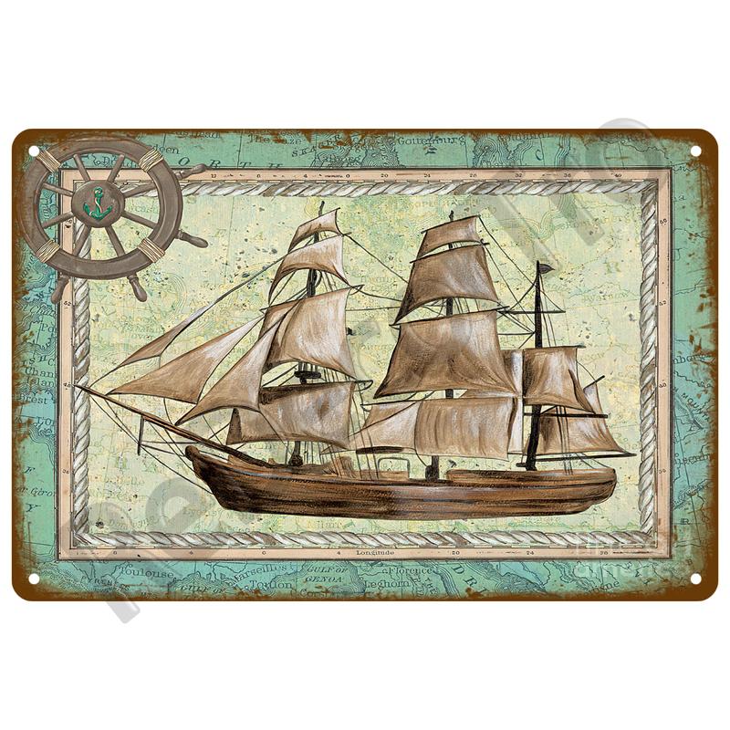 Винтажные летние пляжные металлические вывески, знаменитый городской пейзаж, постер, жестяная вывеска, ретро настенный художественный декор для гостиной, дома, на берегу моря