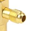 1/2" SAE AC Кран-открывашка для баллонов с хладагентом R22 R134a R410A