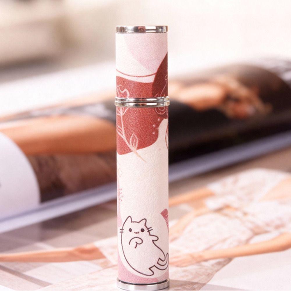 PU Leather Perfume Bottle 10ml Cosmetic Container Ultra-fine Mist Fragrance Container  Travel