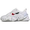 M2K Tekno Белые Тканевые Устойчивые к истиранию Дышащие Низкие Массивные Кроссовки Унисекс Белый Красный Черный AV4789-101(Команда56-)