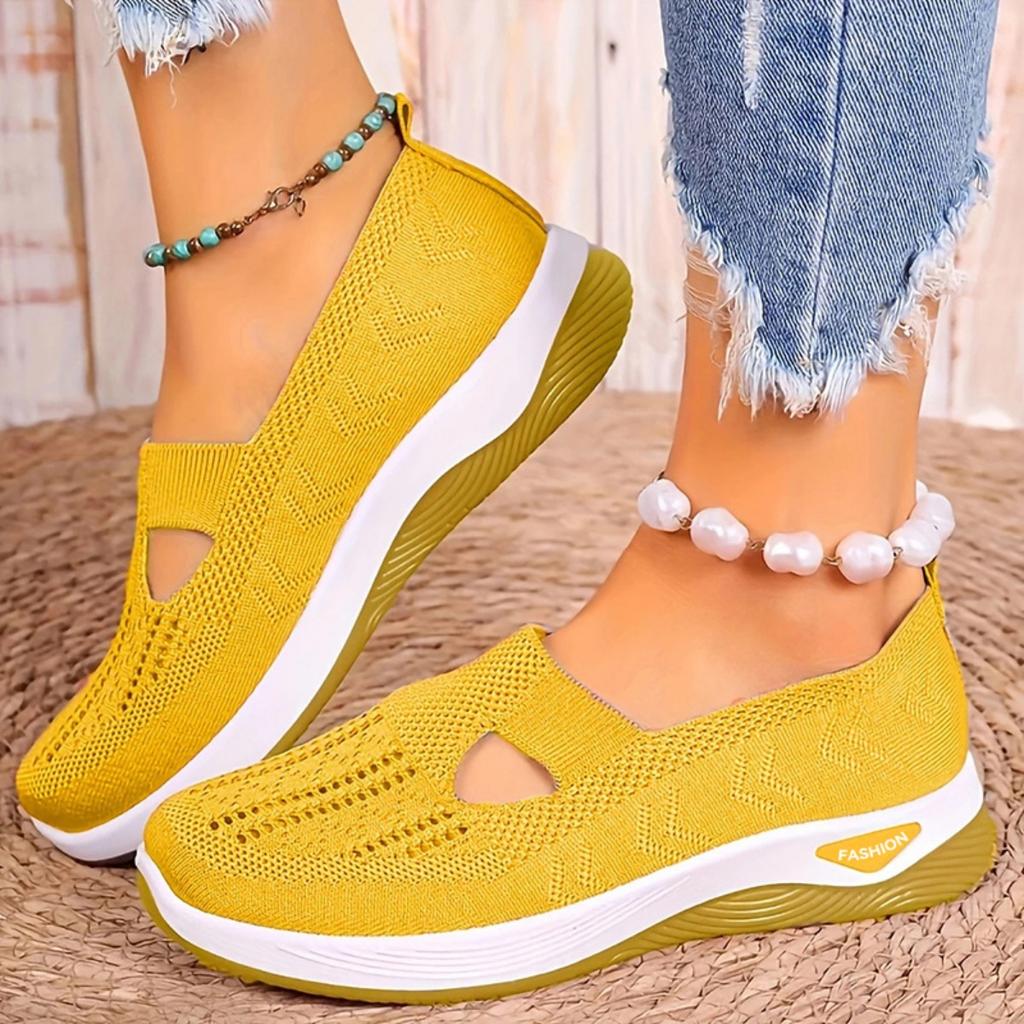 Women's Summer New Casual Shoes, Soft Soled Breathable Fashionable Mom's Shoes Sports Shoes for Women