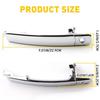 For 2010-2013 Nissan Rogue Front Car Left Outside Chrome Door Handle Smart Entry