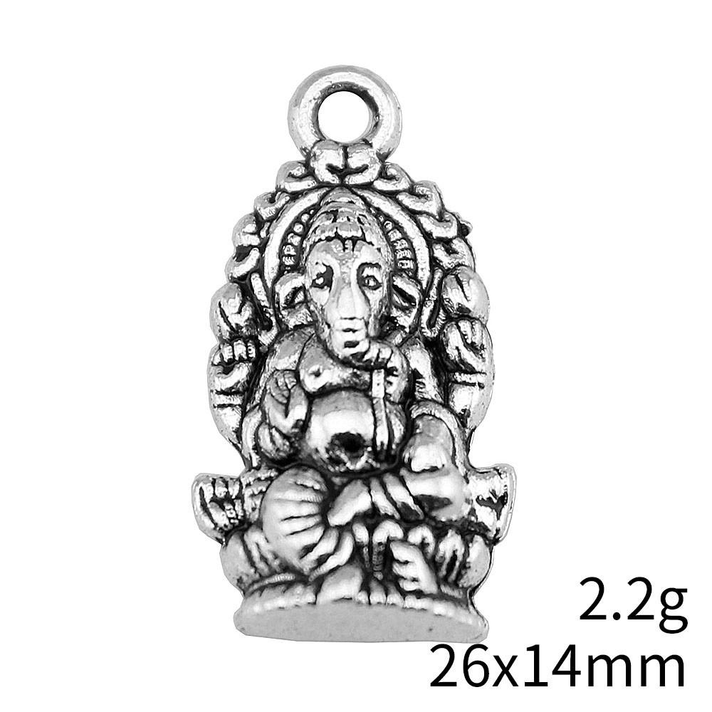 Рождественские украшения Шарм Итальянский браслет Маленькие шармы в виде слонов Подвеска Сувенирные подвески для изготовления ювелирных изделий