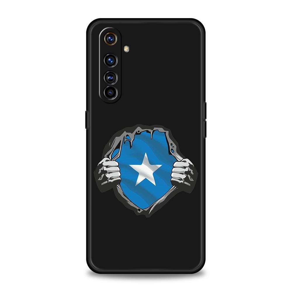 Чехол для телефона с флагом Сомали для Realme 16 15T 14 13 12 11 10 4G 9 8 5G Pro Plus C21 C25 C35 GT5 GT3 GT2 Neo 2 3 3T 5
