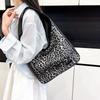 Leopard Print Shoulder Bag Large Capacity Fashion Trend Underarm Bag Versatile Casual Hand Bag Women's Bag
