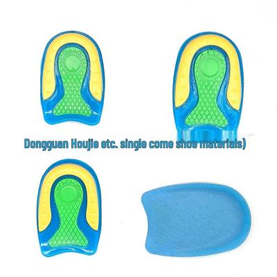 Гелевая подушечка для пятки из ТПЭ: Высокая эластичность, амортизация, защита от пота и запаха для мужчин и женщин. Облегчение боли в пятке - полустелька.