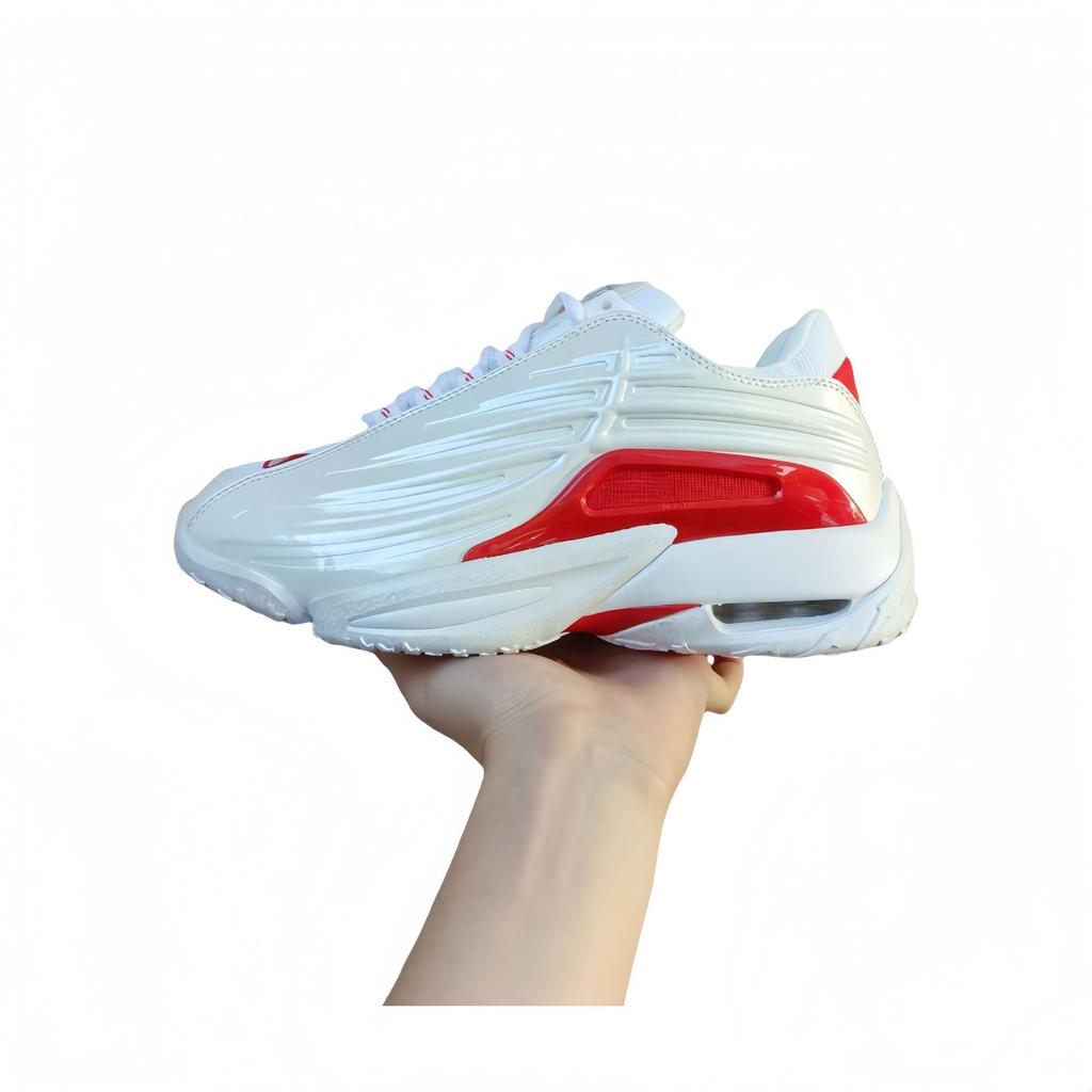 Винтажные баскетбольные кроссовки с толстой подошвой и воздушной подушкой, амортизирующие кроссовки для мужчин и женщин