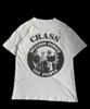 Crass Band Белая Хлопковая Футболка для Взрослых S-5XL Панк Футболка WA380 Унисекс Футболка