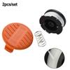 Катушка с леской + Крышка для Black And Decker BST2018/BDST182ST1/BESTE625 Комплект Новый