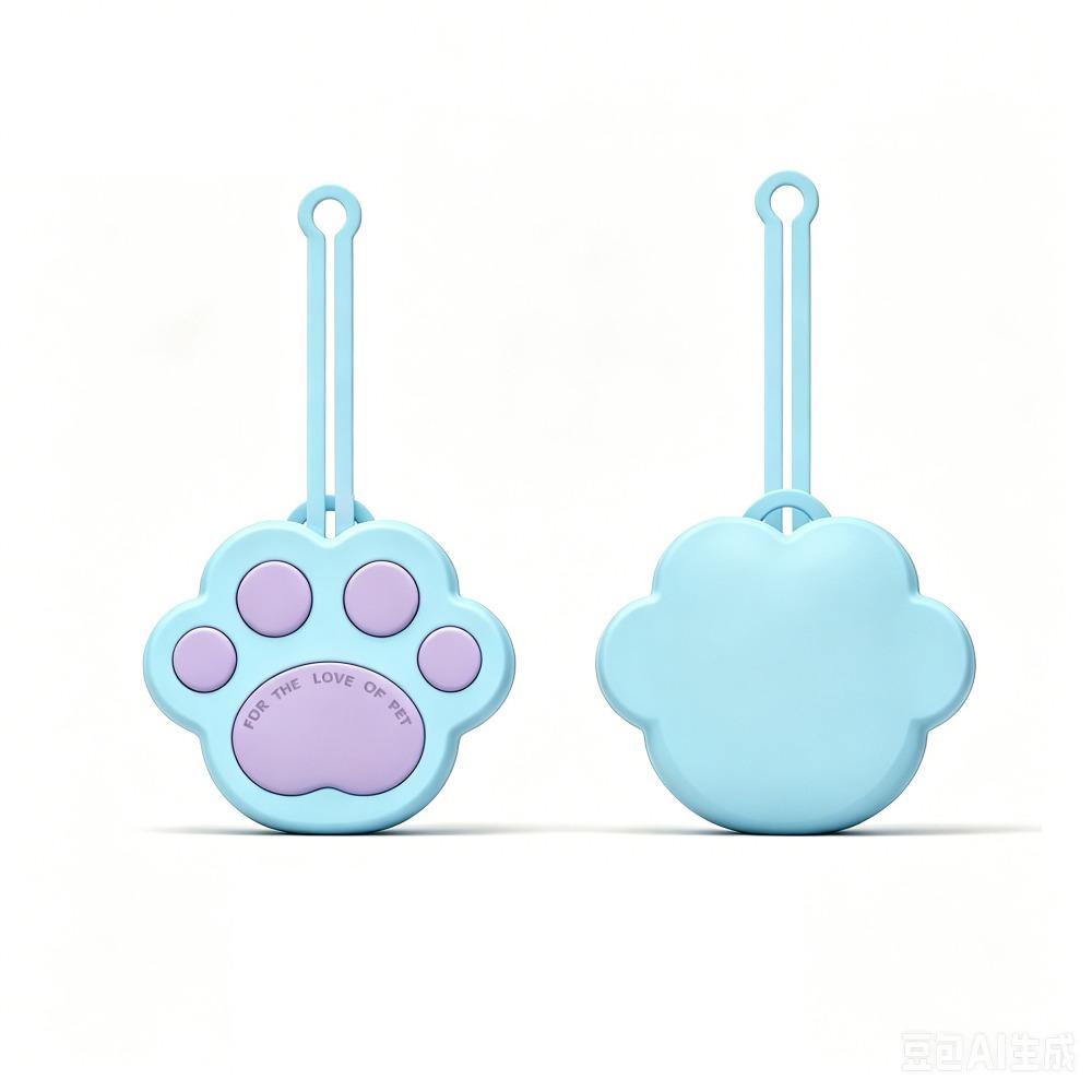 Silicone Dog Treat Bag with Hanging Rope Dog Snack Pockets Portable Pet Snack Pouch Pet Supply