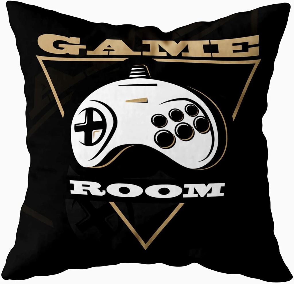 Геймерский игровой контроллер джойстик чехол для подушки красный клетчатый наволочки 45x45 см игровой джойстик Play Video футболка с принтом