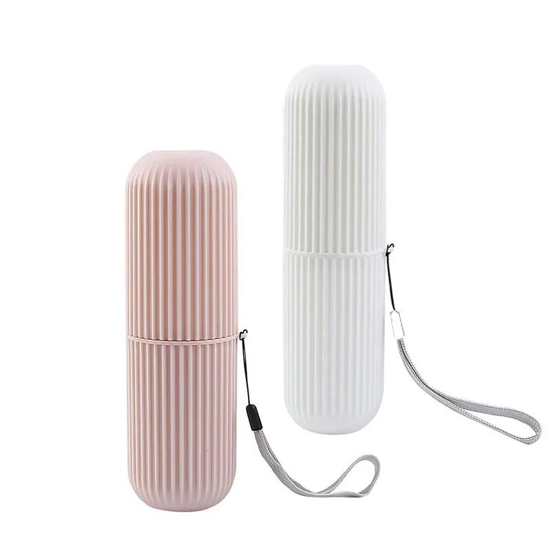 Дорожная портативная чашка для зубной щетки, держатель для зубной пасты в ванной комнате, чехол для хранения, коробка-органайзер, чашка для хранения туалетных принадлежностей, новый креативный