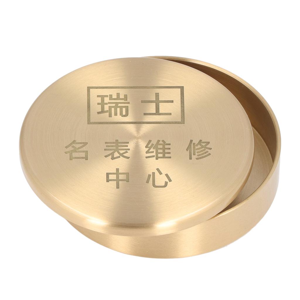 Горшок для промывки часового механизма маслом, латунь, отличная герметичность, портативный горшок для очистки часового механизма маслом