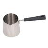 Coffee Milk Frothing Pitcher Cup 304 Stainless Steel Long Handle Milk Pitcher Pointed Tip Latte Frothing Cup with Scale