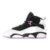 Air 6 Rings GS White Light Purple Kids Sneakers Volt Black Shock 323419-150
