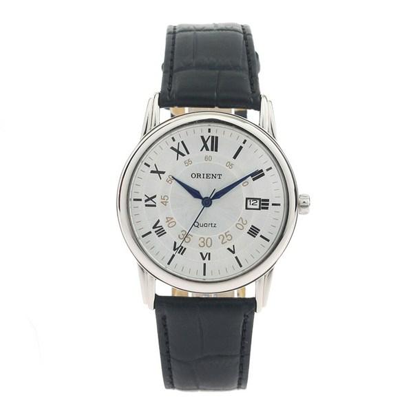 Orient Men's Leather Band Watch OT562MA