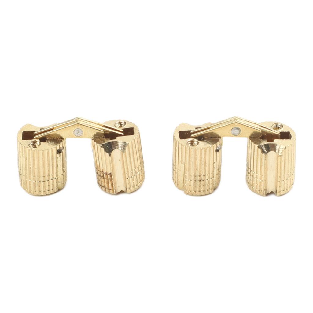 Copper Cylinder Concealed Hinges for Invisible Doors Adjustable Screws