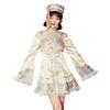 Женский китайский костюм Цзянши Brightlara для Хэллоуина и Косплея (cos066-WG-M)