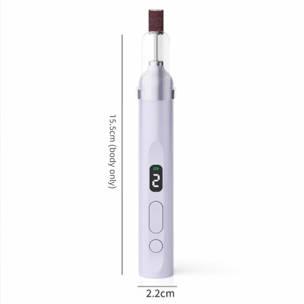 С 5 шлифовальными головками Электрический набор для маникюра USB Ручка-сушка для ногтей Инструменты для маникюра