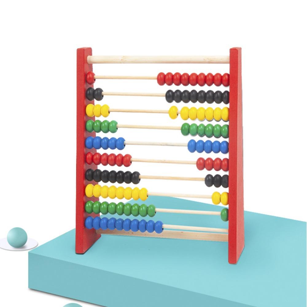 Hobbies Preschool Learning Toy Wooden Abacus Calculation Bead Intelligence Development Counting