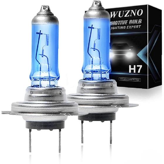 H11 Halogen Headlight Bulb/Fog Light 12V 55W White 5000K High/Low Beam 64211 12362 Car Light Bulb Automotive Headlamp Super Bright
