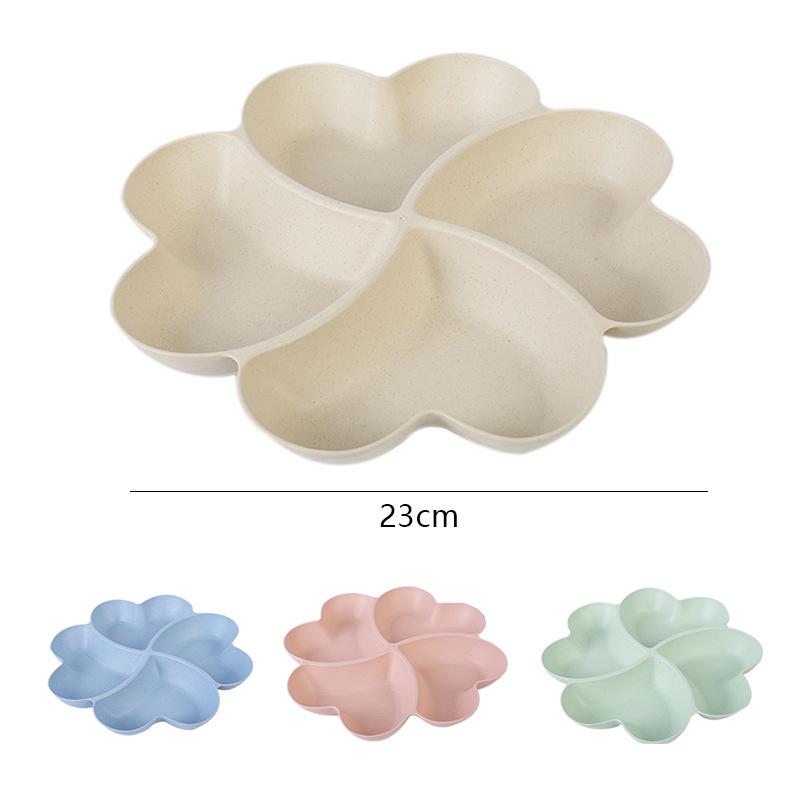 Тарелка из пшеничной соломы Nordic: Универсально подходит для фруктов, овощей, пельменей и салатов. Идеально подходит для использования дома и в гостинице. Прочный и экологичный.