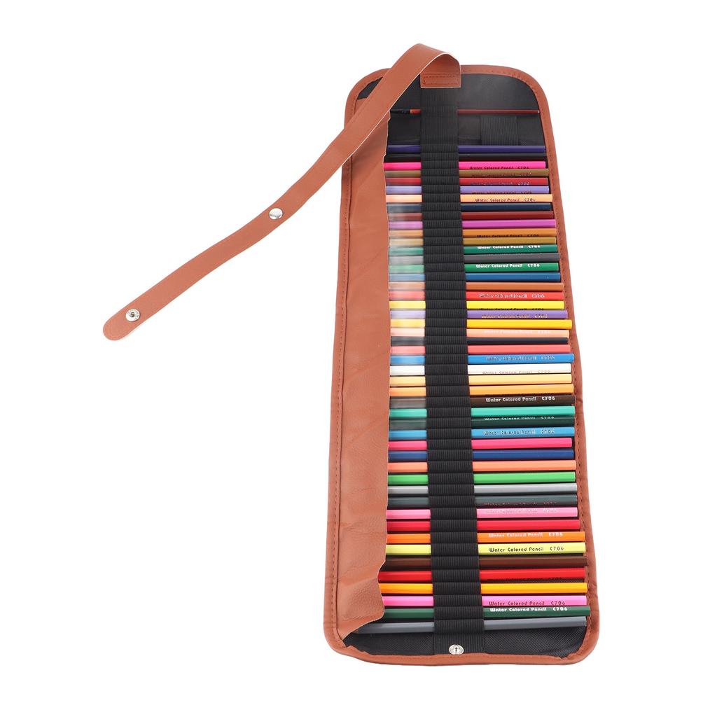 Colored Pencils 48 Colors Hexagonal Pen Holder Professional Coloring Pencils for Sketching Color Illustration