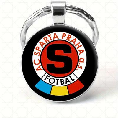 1 шт. ФК «Спарта» Кроссбоди Брелок Прочный Сделай сам Брелок для ключей автомобиля Аксессуары Сувенирный подарок для мужчин Женщин Футбольных фанатов