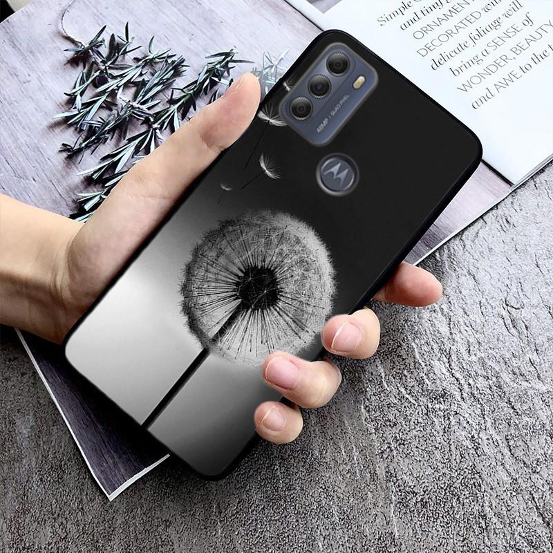 Красивый чехол для телефона с изображением одуванчика для Moto G84 G22 G32 G42 G52 G62 G53 G72 G60 G60S G100 G10 G20 G30 G13 G50 G 5G G Pure