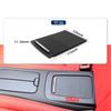 51166963913 Для BMW E92 E93 M3 2006-2012 Накладка на крышку лотка для хранения в центральной консоли, Накладка-шторка с роликовым механизмом, Подстаканник, Шторка