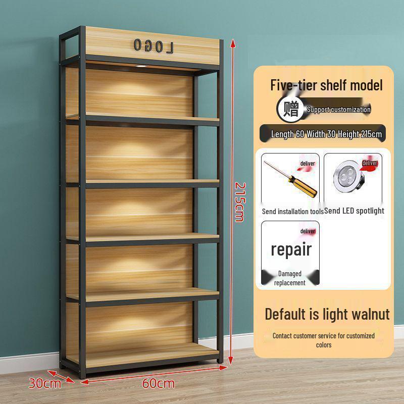 Multi-layer Display Rack for Supermarkets and Cosmetics