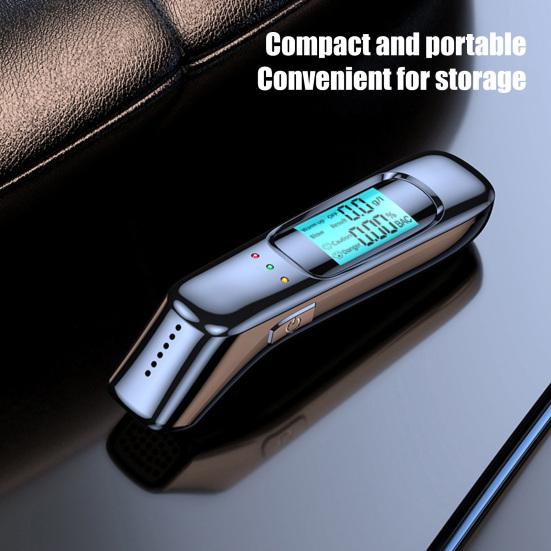 Тестер-алкотестер с ЖК-цифровым дисплеем 0,000-0,199% USB-перезаряжаемый портативный карманный бесконтактный тестер точные инструменты для быстрого обнаружения