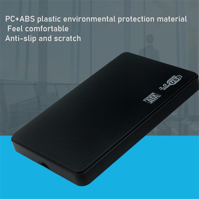 USB 3,0 до 2,5-дюймовый чехол для жесткого диска SATA HDD SSD корпус 5 Гбит/с внешний жесткий диск для ПК, ноутбука, смартфона, ПК, ноутбука