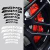 W204 2025 Горячий Автомобиль Для Mercedes Benz AMG 6 шт. Авто Стайлинг Наклейки на Тормозной Суппорт Автомобиля Для AMG Mercedes Benz W204 W124 W201 W202 W2