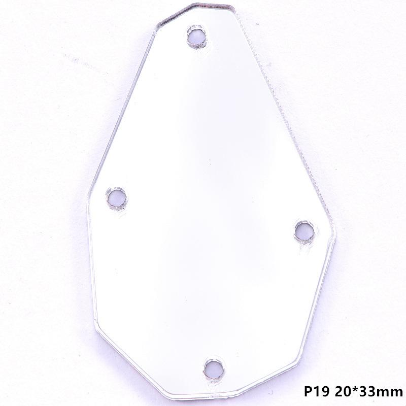 Акриловая ручная шовная дрель, зеркало специальной формы с плоским дном, сделай сам, украшение одежды, ювелирные изделия, зеркальные аксессуары, шовная дрель