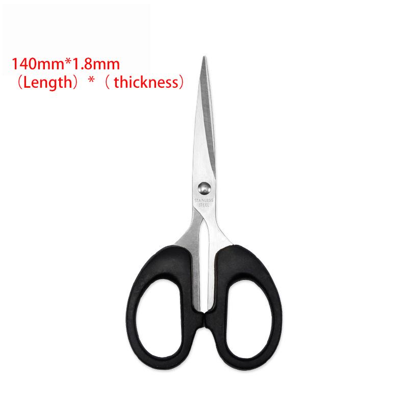 Пластиковые ножницы из нержавеющей стали для офиса, канцелярские принадлежности для студентов, повседневные бытовые ножницы, ножницы для инструментов «сделай сам», товары для дома