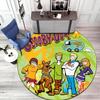 Halloween supernatural comedy adventure movie Scooby-Doo Round Carpet Soft Home Decoration Corridor Table and Chair Anti slip Outdoor Floor Mat rug 19