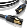 Vention Cat8 Ethernet Cable SFTP 40Gbps Super Speed RJ45 Network Cable Gold Plated Connector for Router Modem