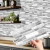 Pvc Crystal Film Marble Tile Wall Sticker Waterproof And Oil-Proof Kitchen Bathroom Wall Sticker Self-Adhesive Home Decoration