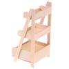 1:12  Dollhouse Wood Shelf Flower Stand Mini Furniture Model Toys