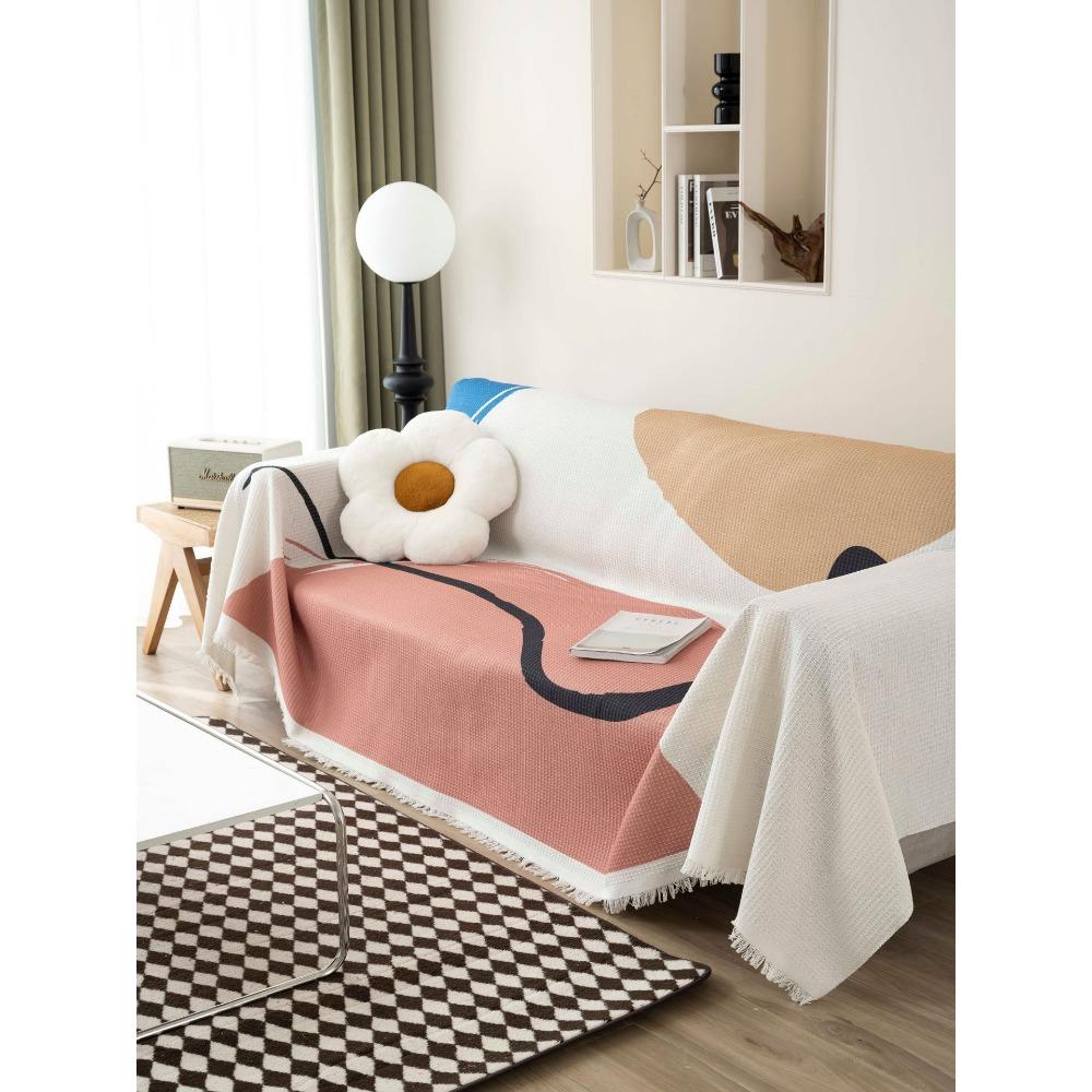 Диван-полотенце Диван Пылезащитный Полностью Покрытый Цельный Четыре Сезона Универсальный Чехол Для Дивана На Подушку Все Включено Универсальный Нескользящий