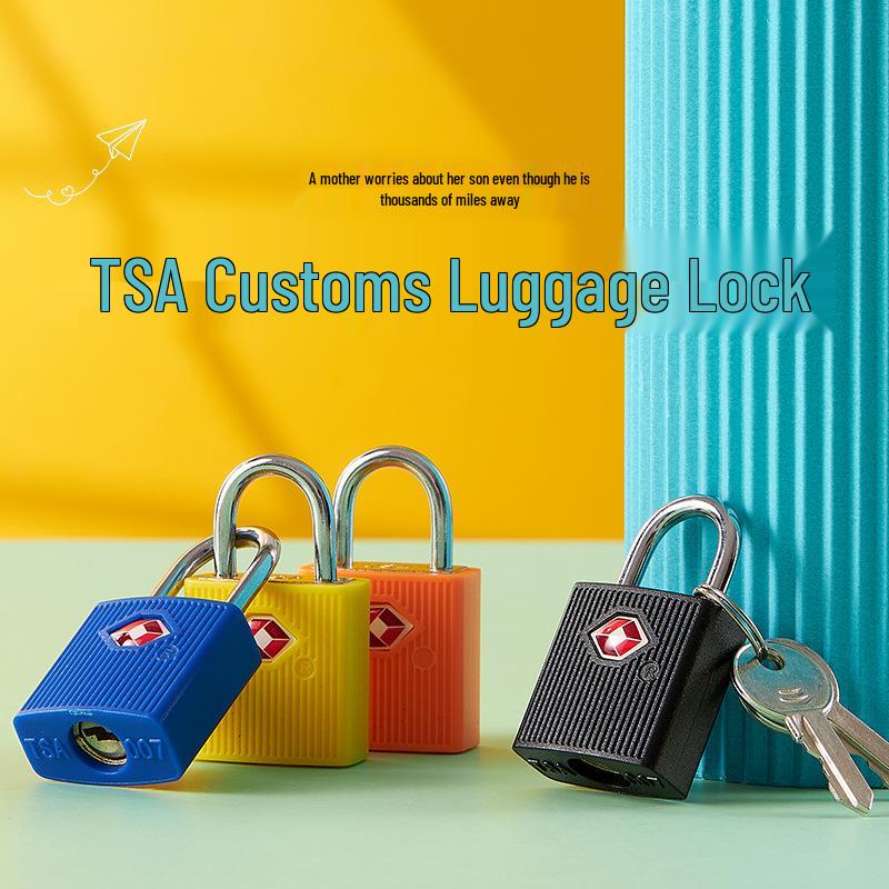 Цветной замок, одобренный TSA, для дорожных чемоданов и тележек