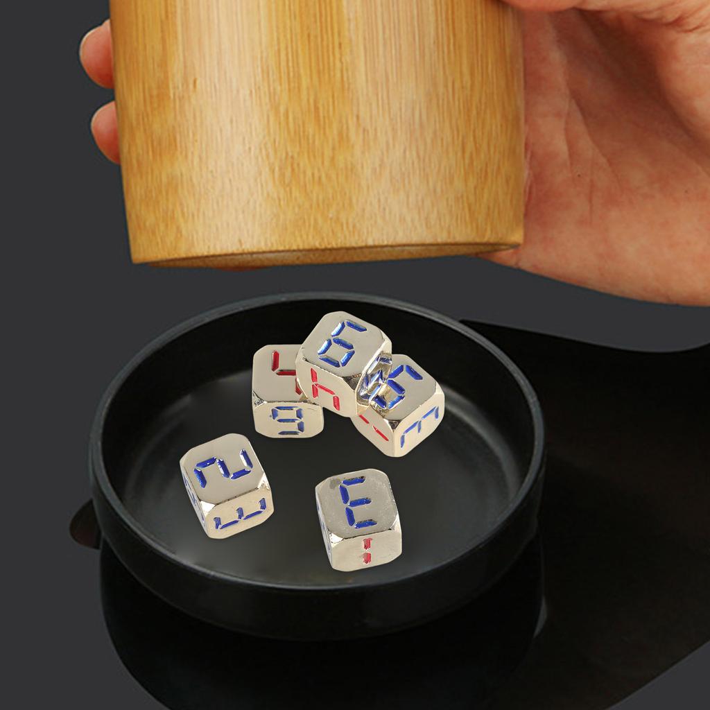 Набор игральных костей 13 мм, разноцветные шестигранные игральные кости с большими числами, круглые кубики для обучения математике, обучающая игрушка для детей