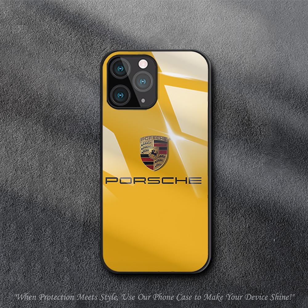 Роскошный Чехол для Автомобиля Porsche GT3 для iPhone Samsung Galaxy Redmi Note S 17 16 15 14 13 20 24 25 54 Pro Max Ultra Fe Air Закаленное Стекло