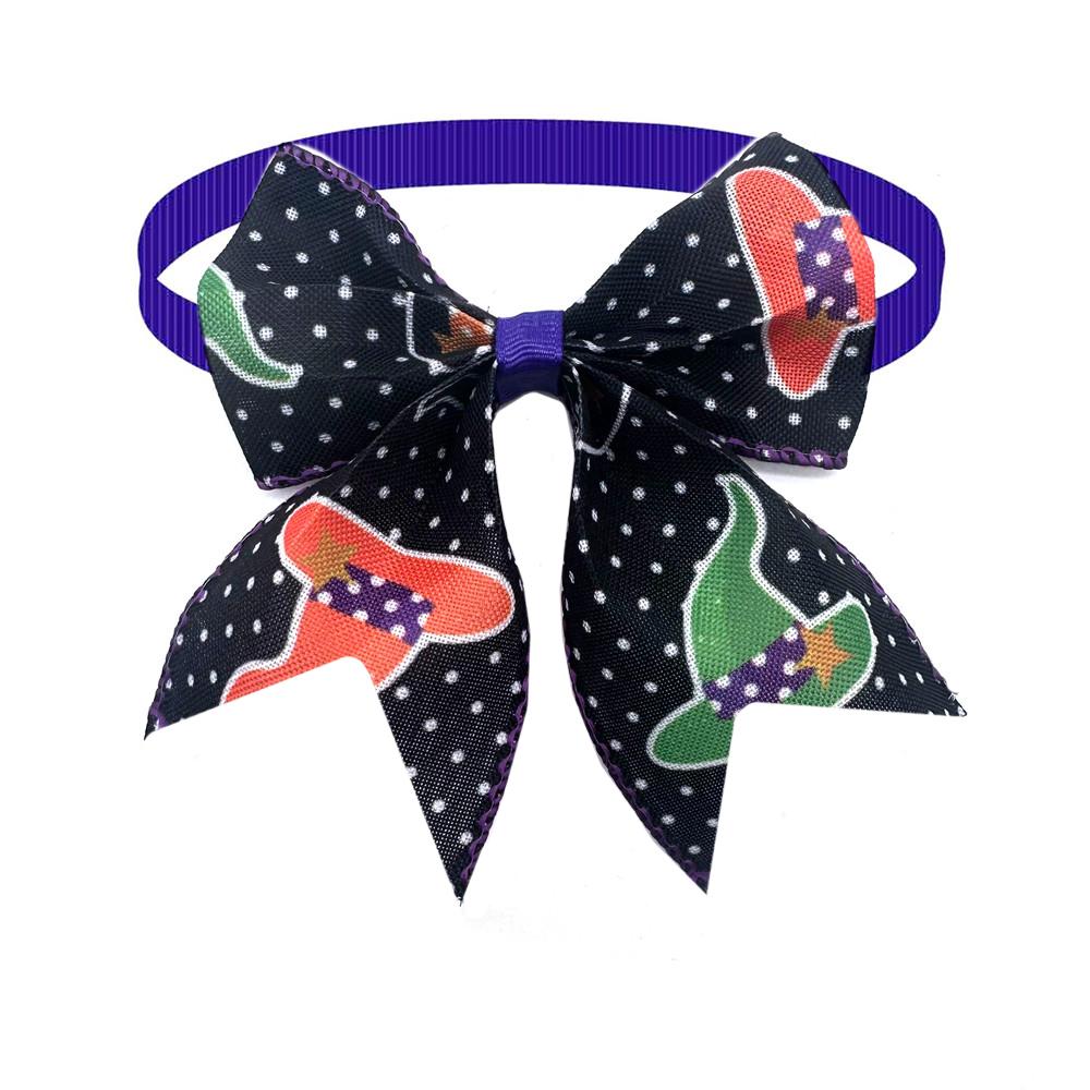 30/50 Pcs Holiday Pet Dog Bow Ties Puppy Halloween Collar Dog Bow Tie Design Puppy Collar for Small Dog Cat Grooming Products