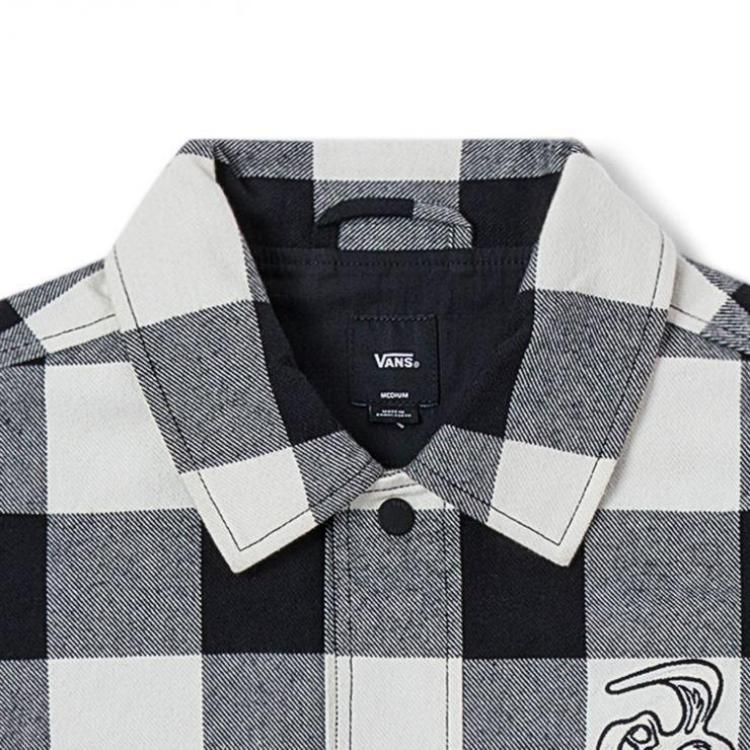 Vans Jackets Men's Black Lapel Moderate Other VN0002EFBPX