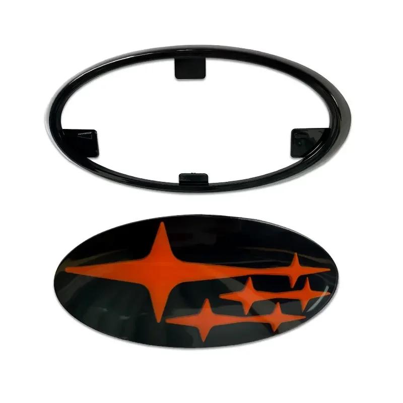 Acrylic Car Front Hood Cover Badge Rear Trunk Emblem Exterior for Subaru Impreza BRZ WRX STI Legacy Outback XV lki1