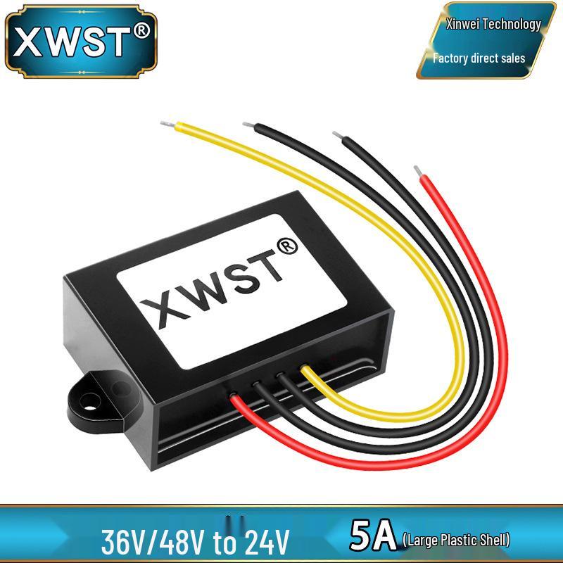 36V/48V to 24V DC-DC Step-Down Waterproof Converter Module: 36V/48V to 24V Transformer Power Supply