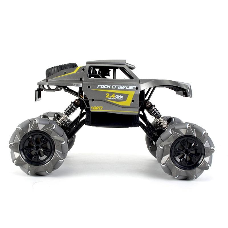 Радиоуправляемая трюковая машина 4WD 2,4 ГГц, Внедорожный грузовик с боковым дрифтом и возможностью подъема, с пультом-часами и светодиодной подсветкой для детей