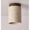 Modern Travertine Stone Ceiling Lamp Hallway Foyer Bedroom Corridor Flush Mounted Staircase Indoor Lighting Fixture Home Decor